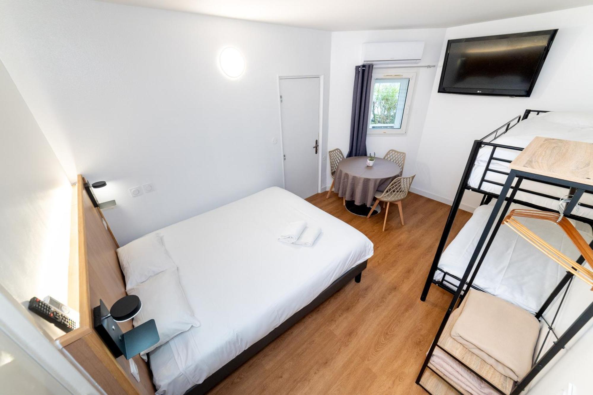 Double Room Two Bunk Beds