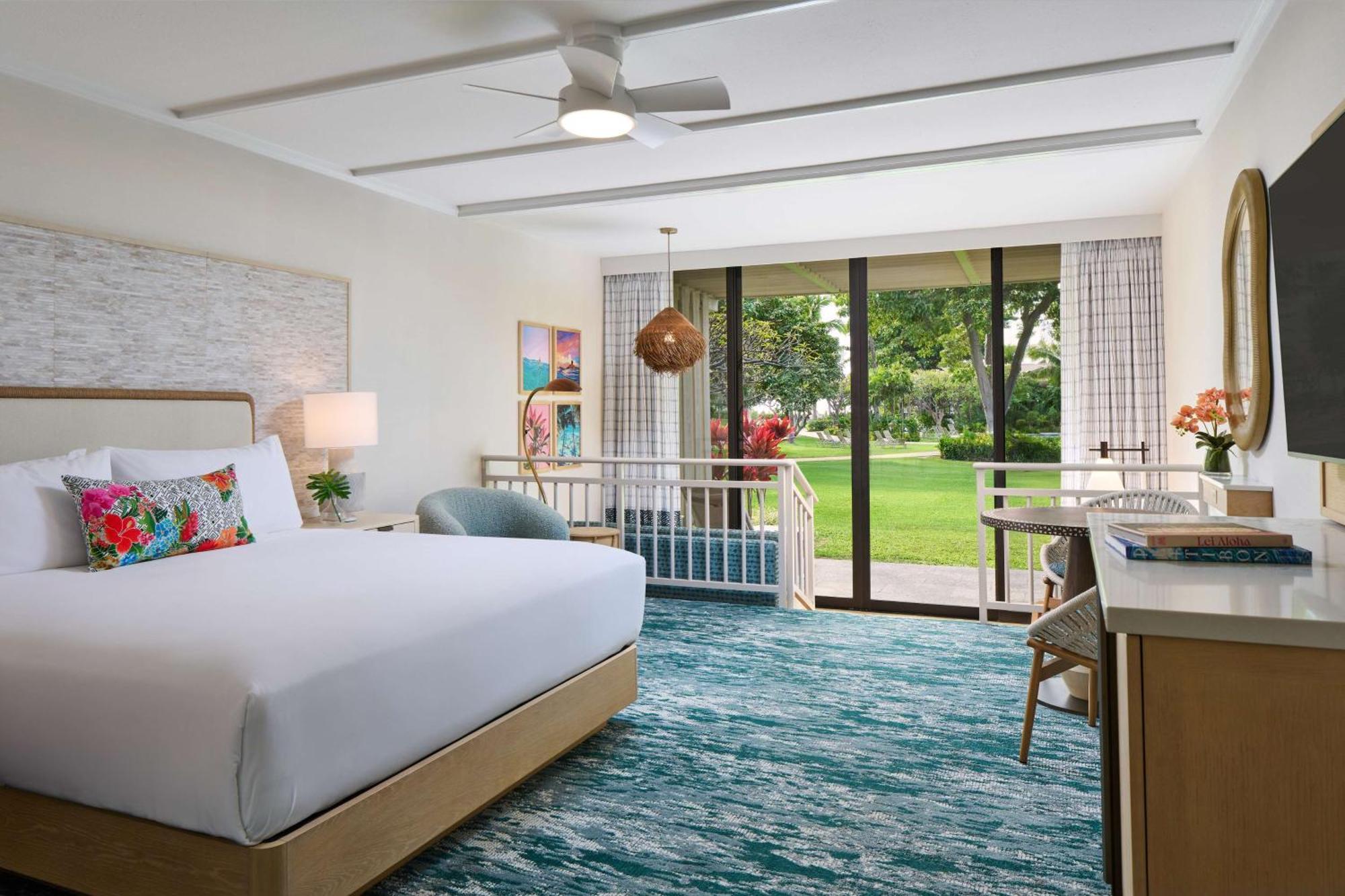 Signature Zimmer mit 1 Kingsize-Bett – zum Innenhof im Erdgeschoss gelegen