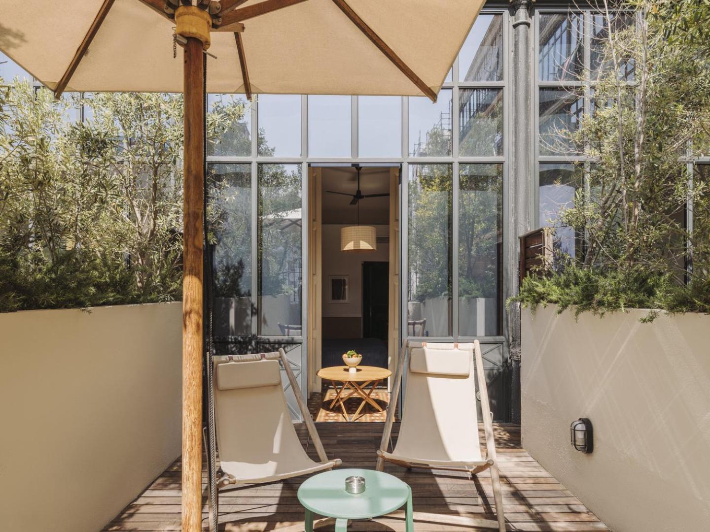 Chambre Double de Luxe avec Terrasse Privée