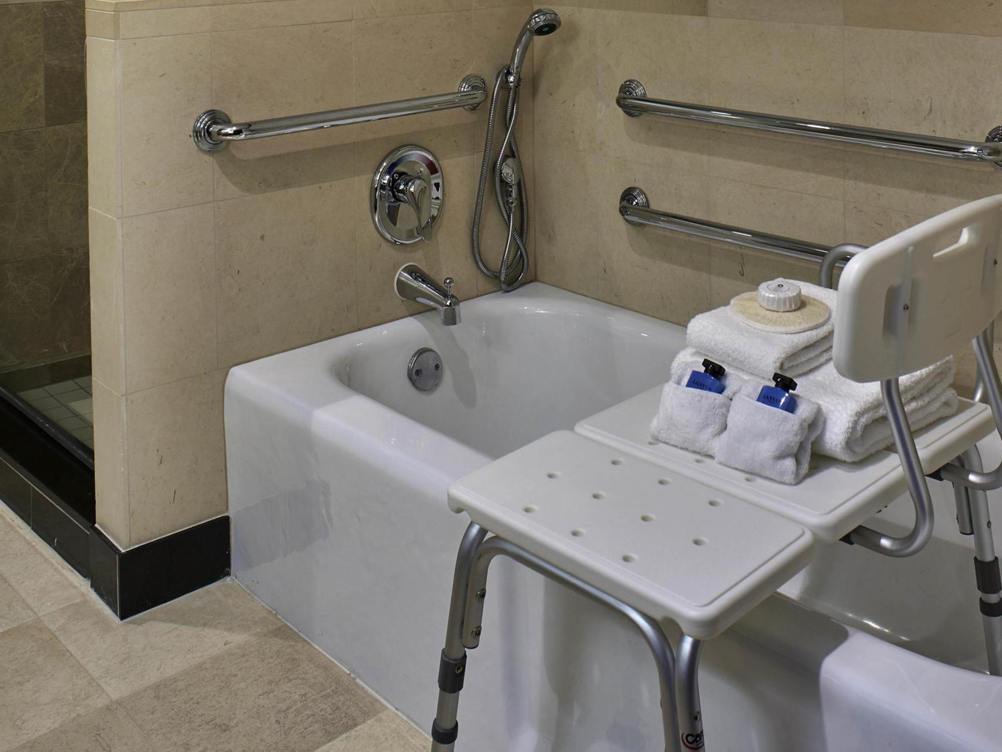 Luxury Double Room Two Double Beds Roll Shower Mobility Accessible