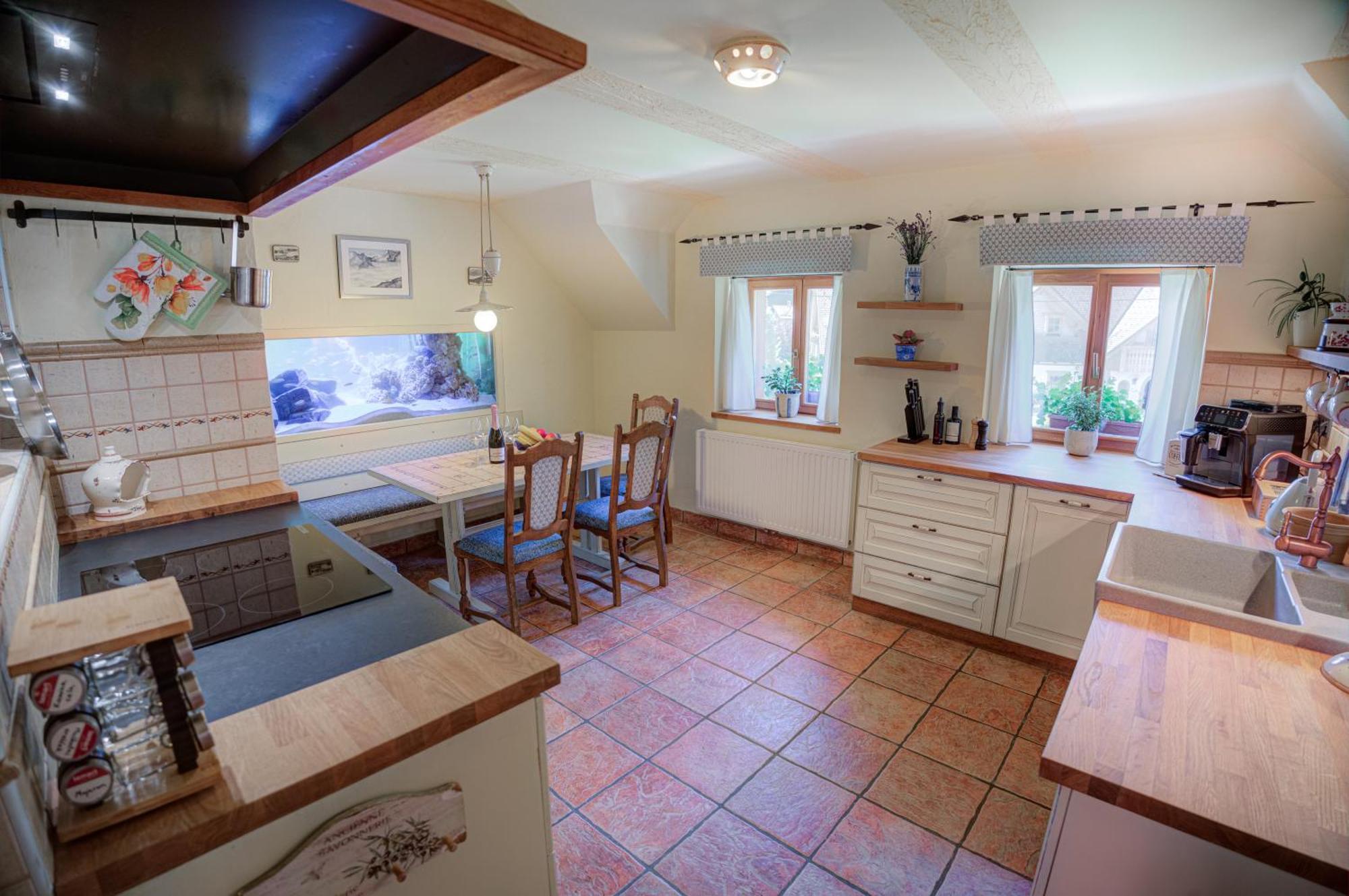 Three-Bedroom Apartment with Balcony