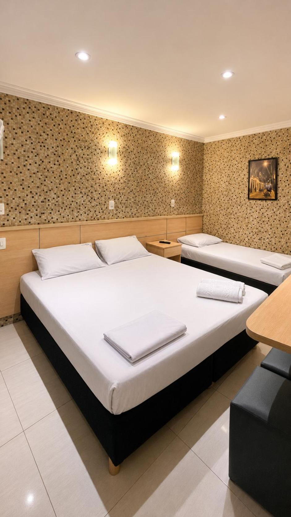 Triple Room with 3 Single Beds