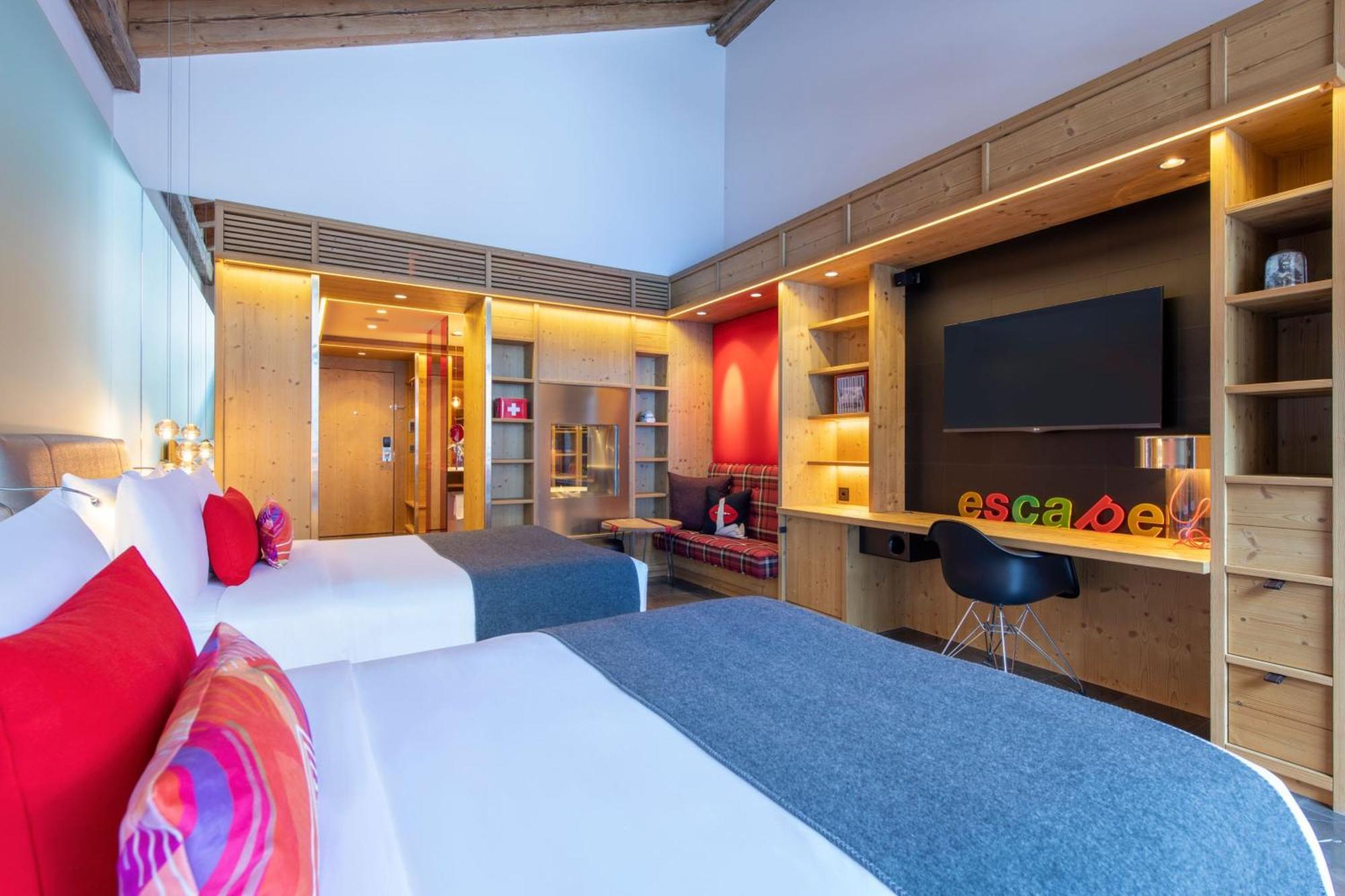 Cozy Room Two Double Beds Balcony Fireplace,1774493339:JPEG