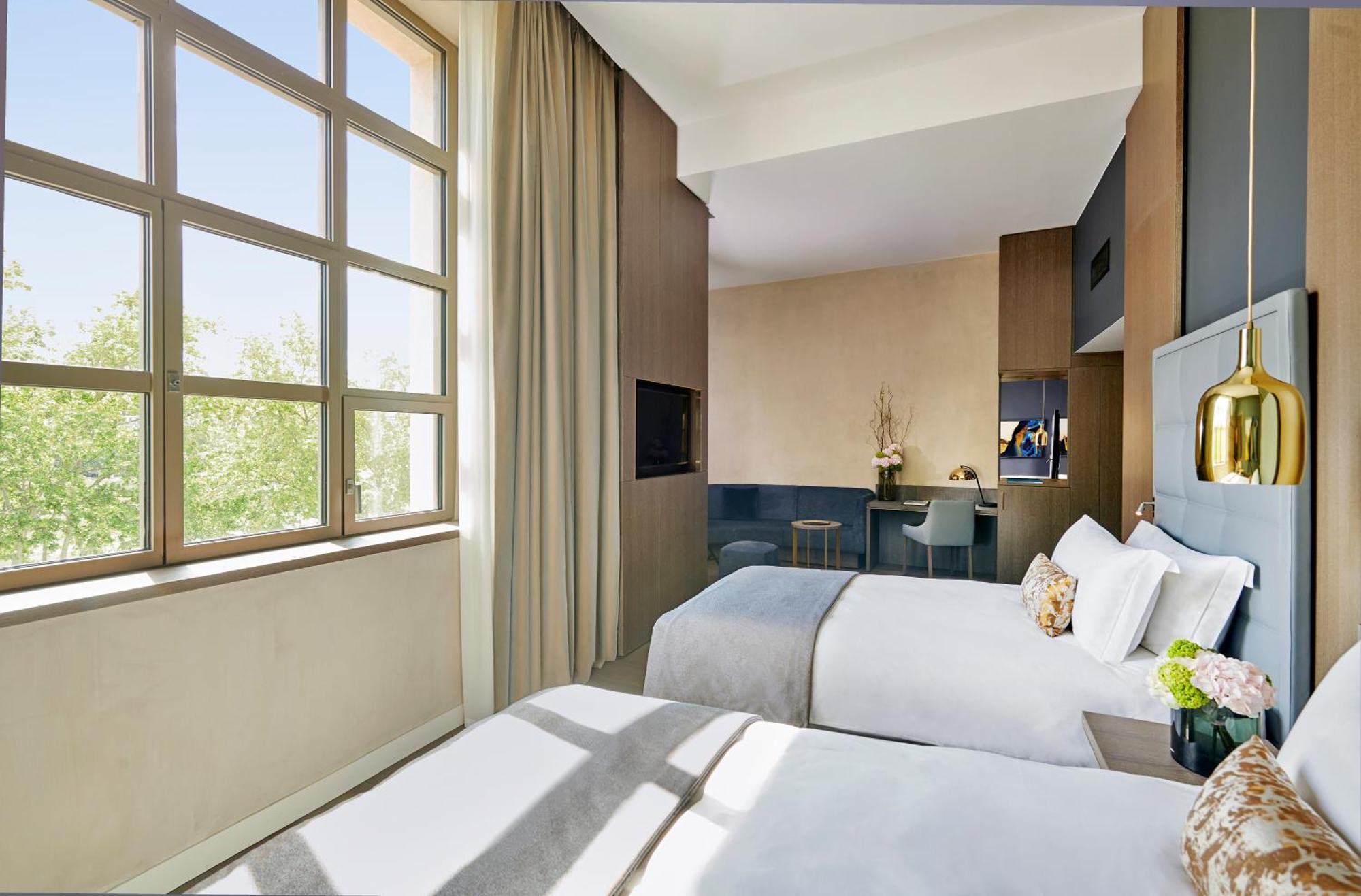 Chambre Lits Jumeaux Premium - Vue sur Rivière