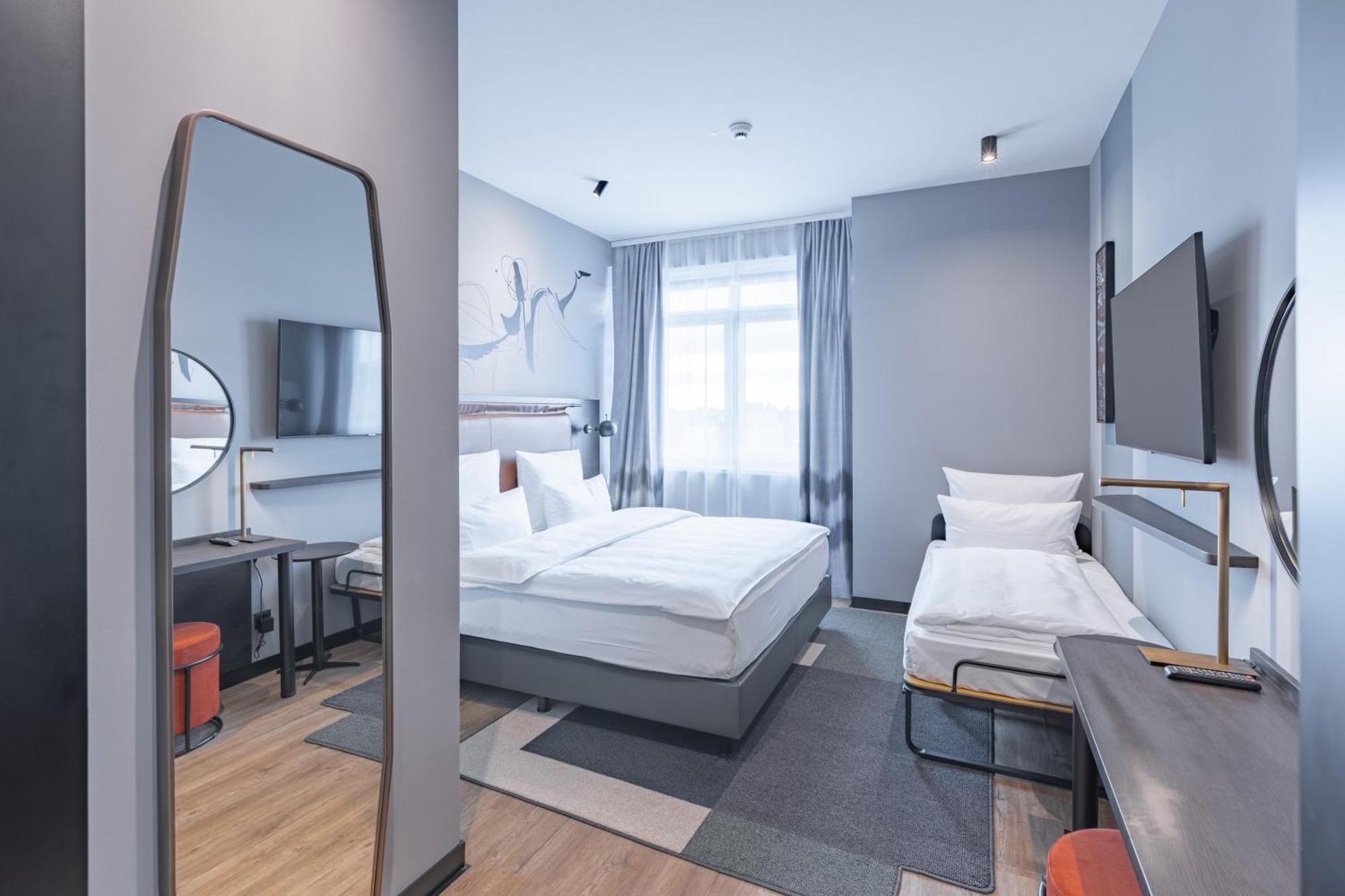 Chambre Lits Jumeaux Affaires Triple