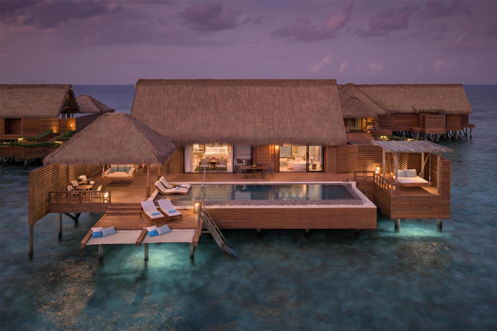Overwater Villa pool