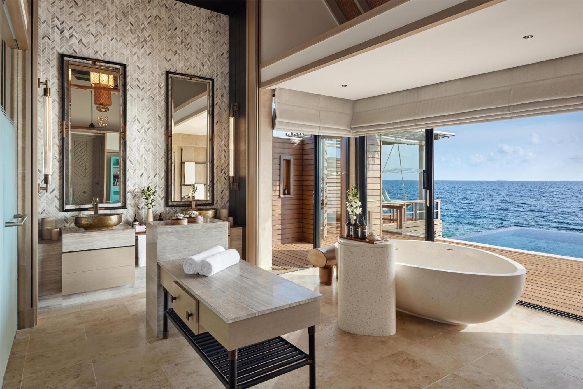 Overwater Villa pool