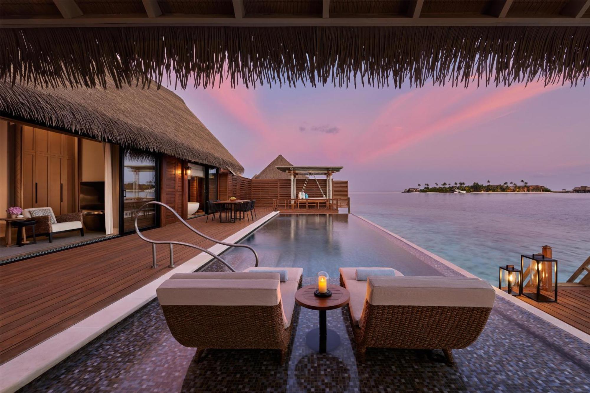 Overwater Villa pool