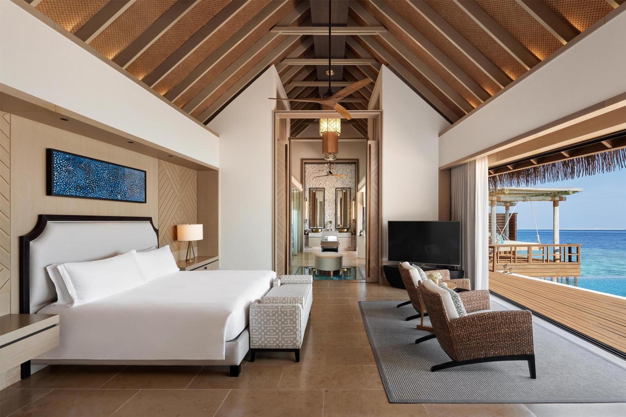 Overwater Villa pool