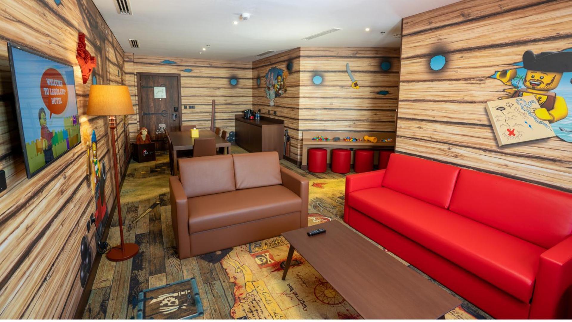 PIRATE Fully Themed Family Suite Complimentary Park Access Creative Workshops Room Treasure Hunt Kids Activities