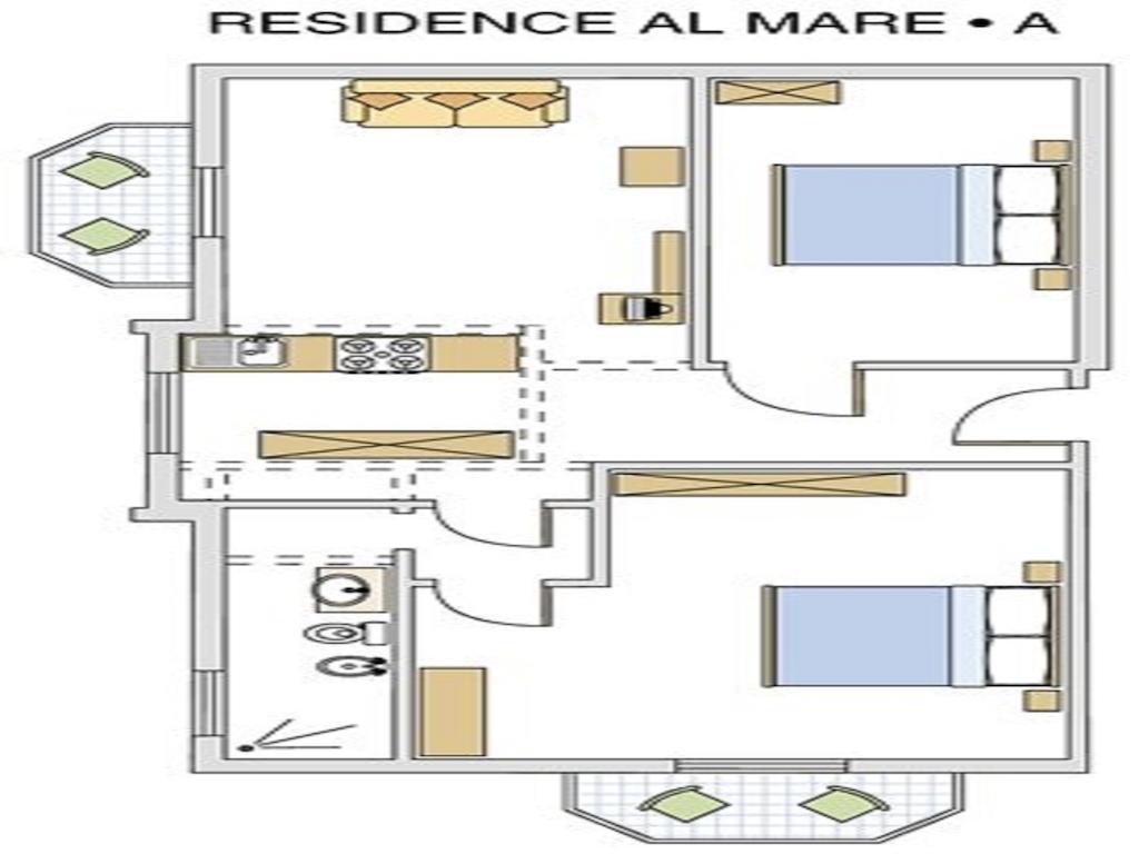 Appartamento con 2 Camere da Letto (6 Adulti)