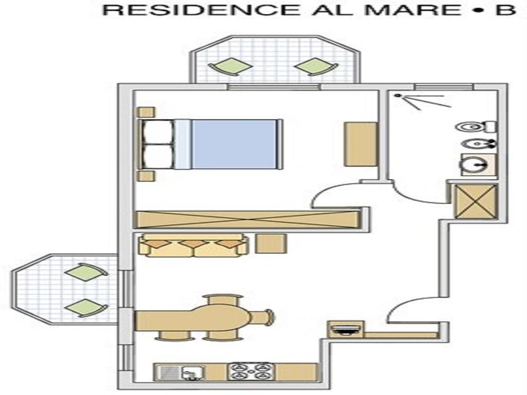 Appartamento con 1 Camera da Letto (4 Adulti)