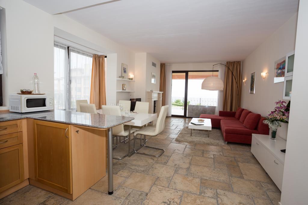 Two-Bedroom Apartment Balcony Partial Sea View
