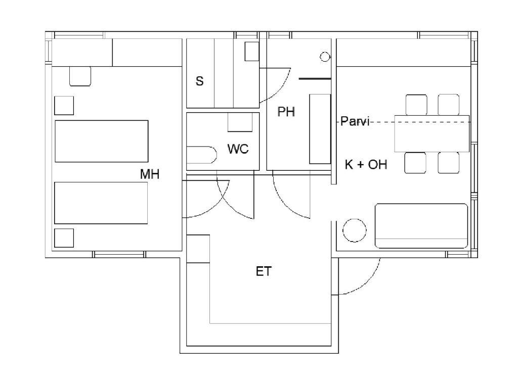 One-Bedroom Villa with Sauna