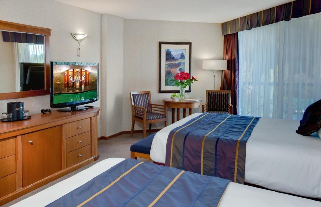 Chambre 2 Lits Queen-Size - Vue sur Montagne