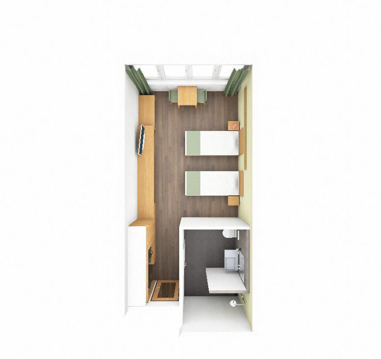 Zweibettzimmer