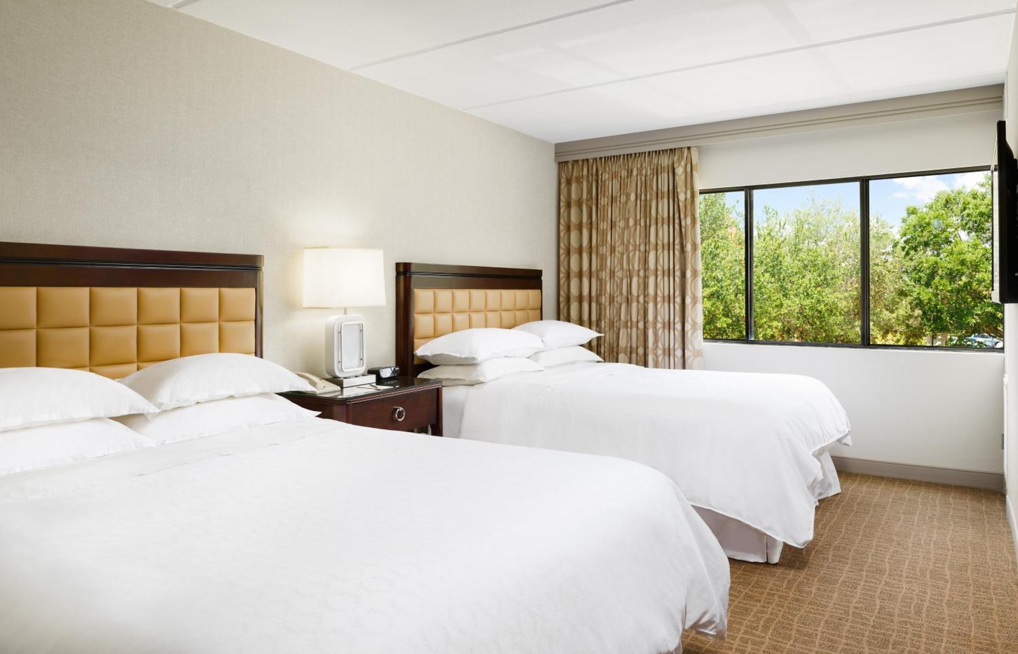 Suite mit 1 Schlafzimmer mit 2 Queensize-Bett und Schlafsofa