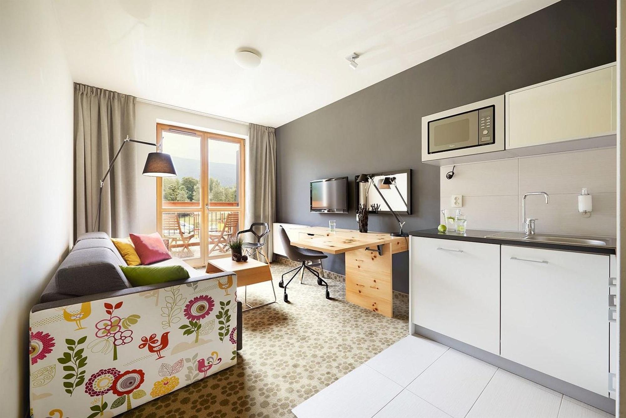 Appartement met 1 Slaapkamer en Uitzicht op de Bergen