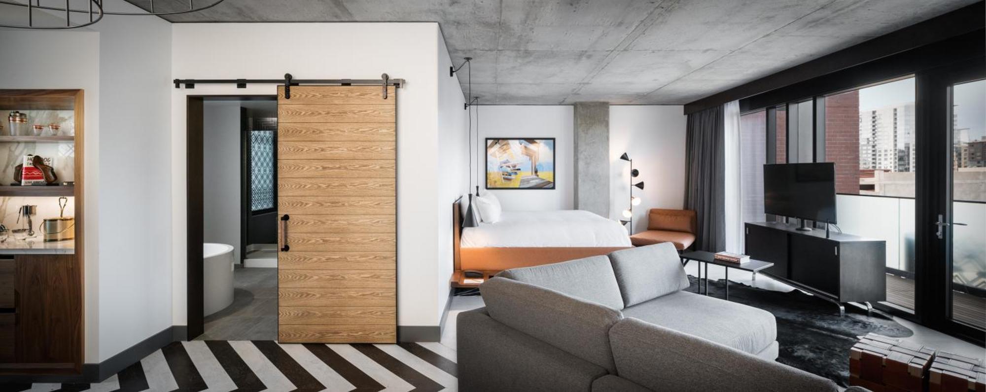 Estudio Deluxe con cama grande