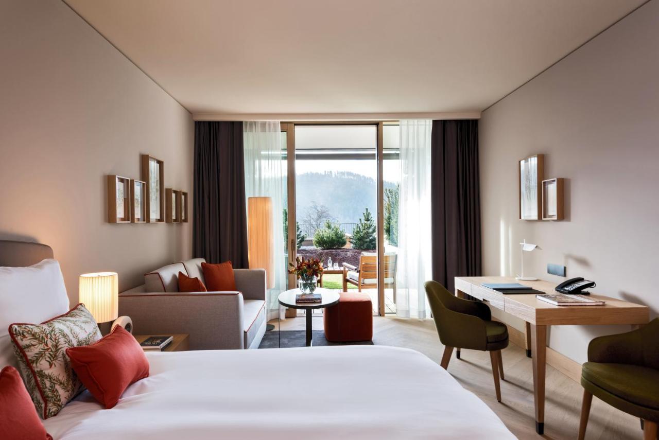 Deluxe Zimmer mit Balkon und Bergblick