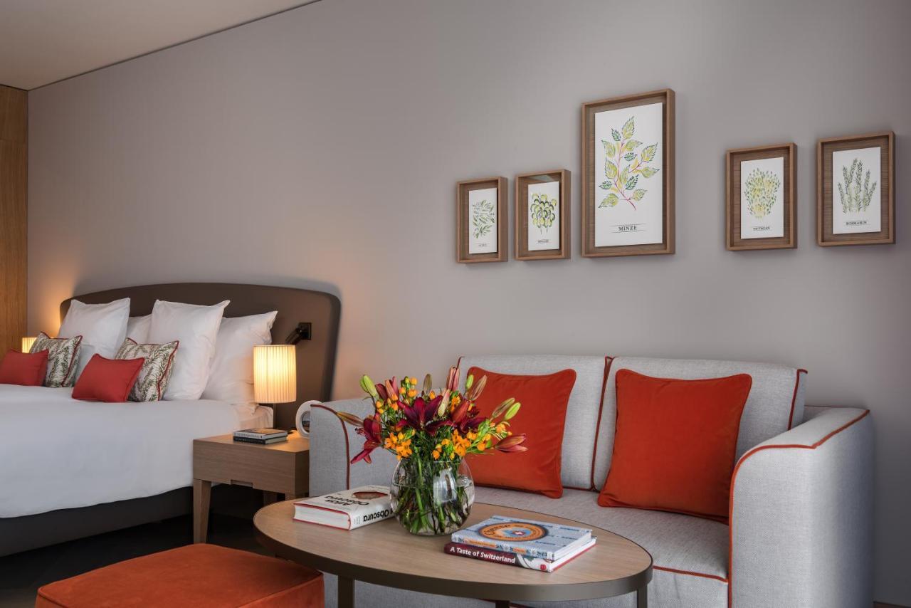Deluxe Zimmer mit Terrasse und Bergblick