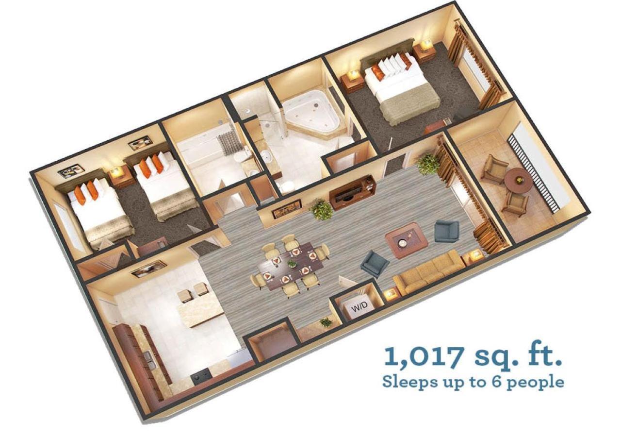 Two Bedroom Suite Sofa Bed