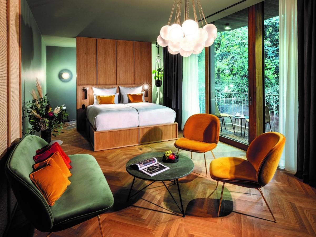Suite mit Terrasse im Nebengebäude