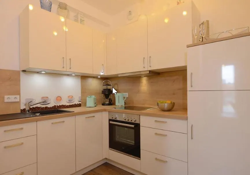 Appartment Ferienwohnung mit großer Terrasse Ohlerich Speicher Wismar-1