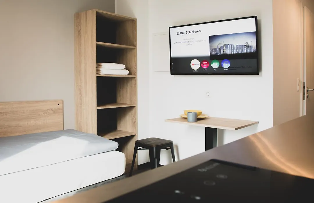 Das Schlafwerk Stuttgart-Nord VOLLDIGITALES HOTEL-SELF-CHECK IN - keine Rezeption-LowBudget-cashless-1