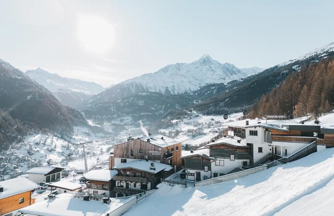Gruenwald Resort Soelden Appartements Und Chalets Mit Pool-1