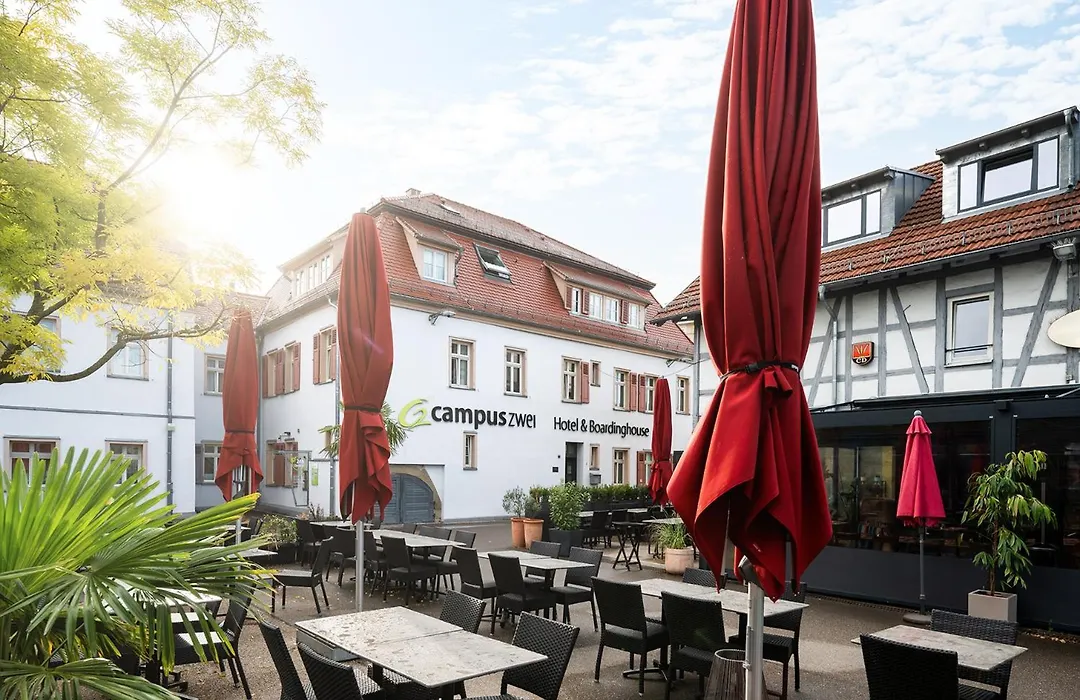 Hotel CampusZwei Komfortable Doppelzimmer&Apartments mit Küche Zentral in Ludwigsburg ideal für Business&Langzeitaufenthalte 24h Check in Kinder bis 14 Jahre übernachten kostenlos-1