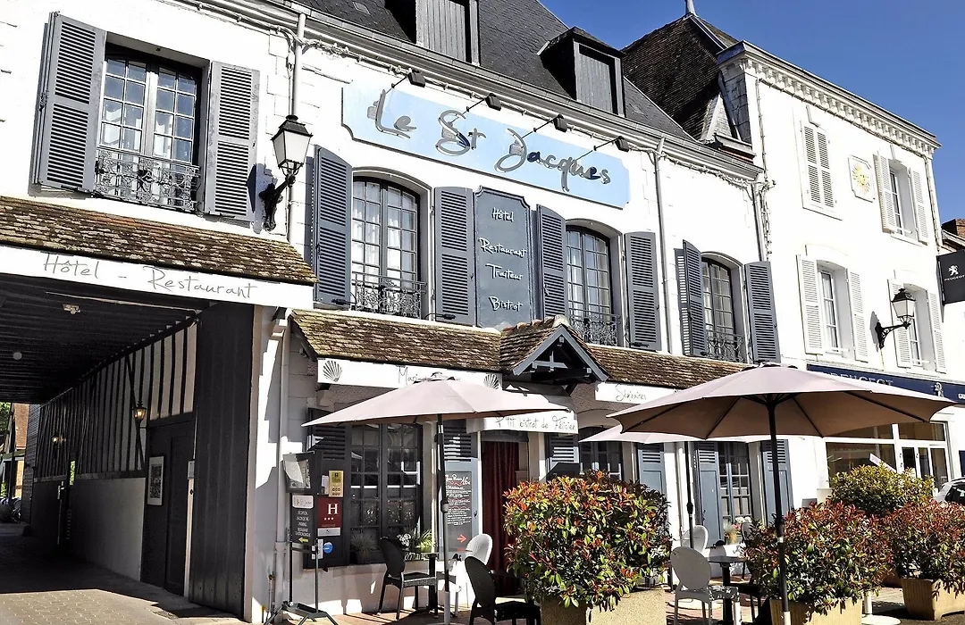 Logis Hotels Restaurant Le Saint-Jacques -Cloyes Les 3 Rivieres-1