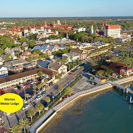 Historic Waterfront Marion Motor Lodge In Downtown St Augustine-3