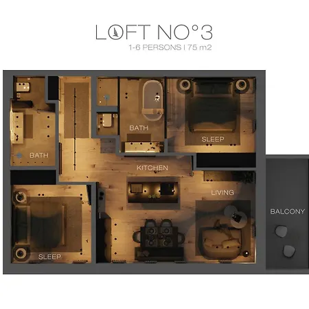 The Black Eagle Luxury Appartements-3