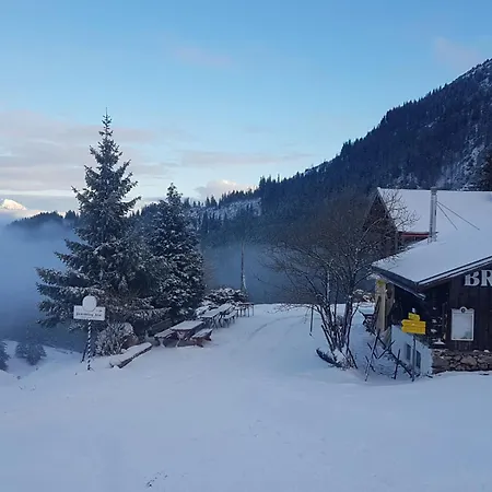 Bründling-Alm Berggasthof auf 1167m auf dem Hochfelln-2