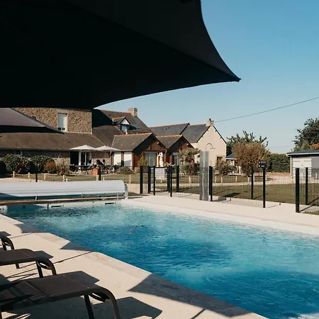 Hôtel Le Chatellier - Piscine chauffée d'avril à octobre-2