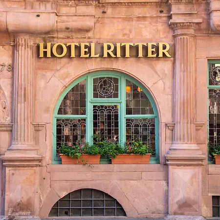 Hotel Zum Ritter St Georg - Oldest Residential Building In Heidelberg Since 1592-3