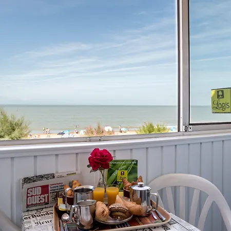 Hôtel Le Rivage vue sur mer - LOGIS - Châtelaillon-plage-2