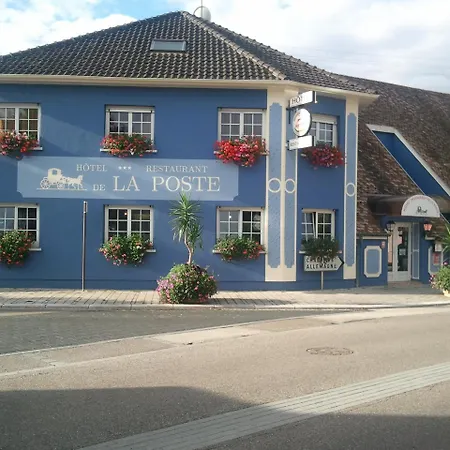 Hotel Restaurant De La Poste Mulhouse Ottmarsheim-3