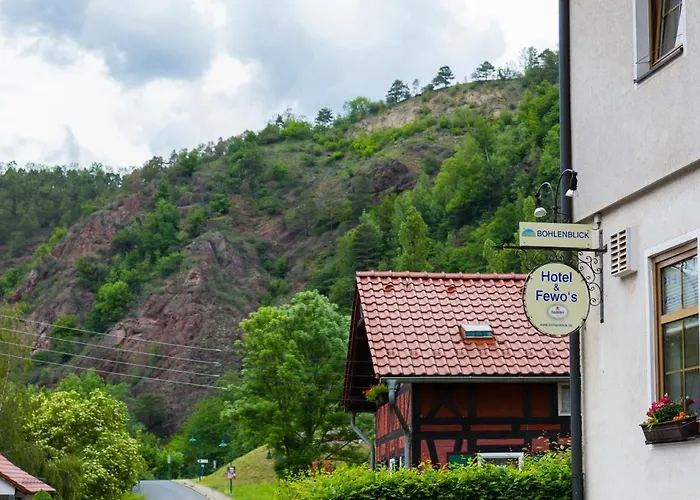 Hotel&Ferienwohnungen Bohlenblick Saalfeld Saale
