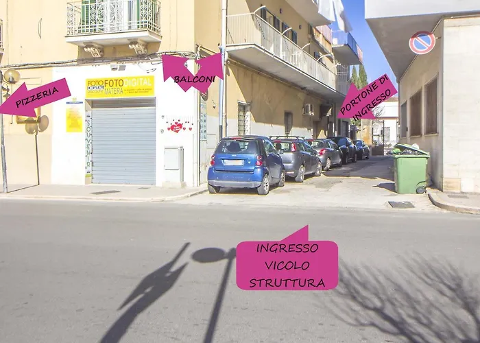 Le Dimore in Centro con Parcheggio e Self check-in Matera