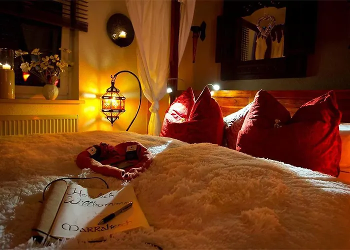 Whirlpool Suite Marrakesch-Lounge