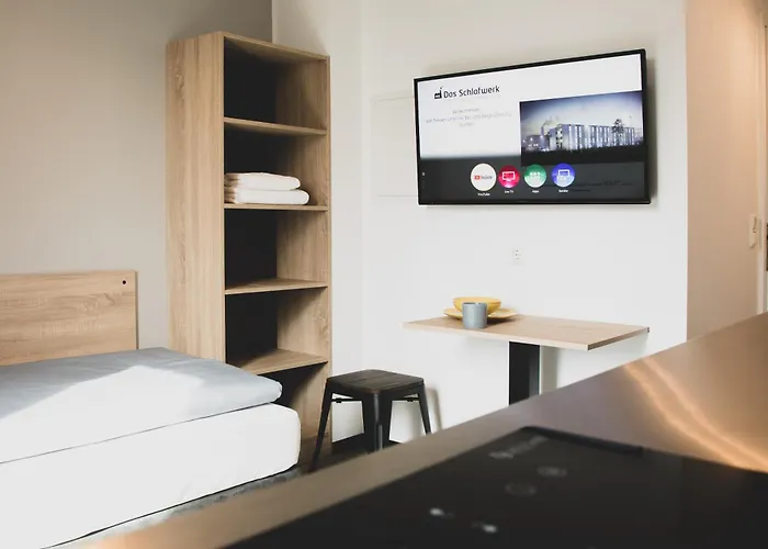 Das Schlafwerk Stuttgart-Nord VOLLDIGITALES HOTEL-SELF-CHECK IN - keine Rezeption-LowBudget-cashless