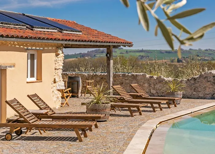 Bed and Breakfast Domaine de Rambeau à Castelmoron-sur-Lot