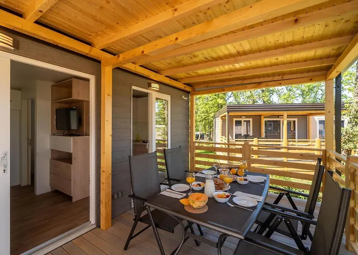 Eurocamp Mobile Homes At Campsite Park Umag