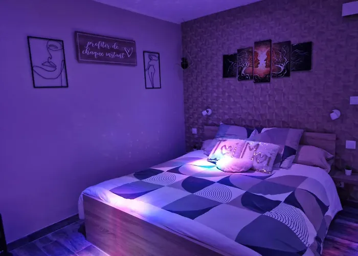Chambres d'hôtes au plaisir des bulles avec jacuzzi privatif Westrehem