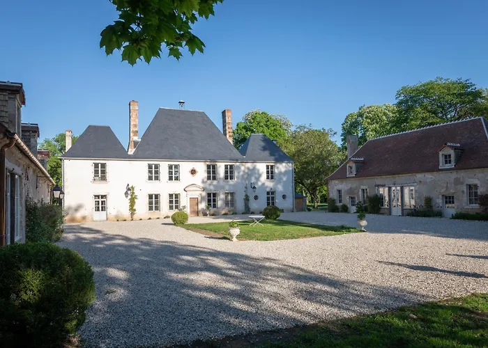 Le Château du Sollier - Charme calme et confort climatisation à 5mn du peage Le Subdray