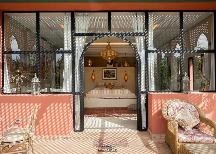 Bed and Breakfast Palais Hassoun Marrakech à Oulad Snaguia