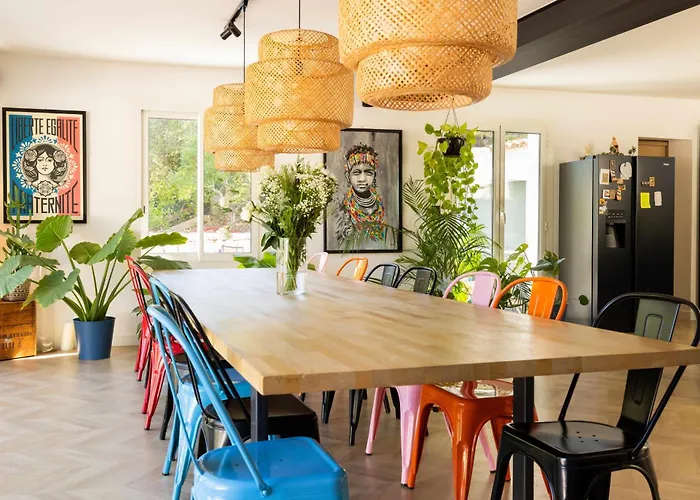 Villa Holistika : Bed And Breakfast / Pool / Air Conditioning/ Mont Faron Toulon