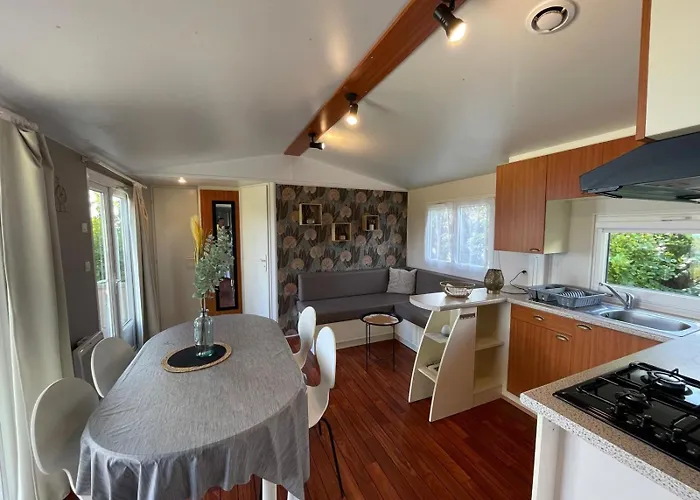 Bungalow, Camping Les Tamaris Plouha